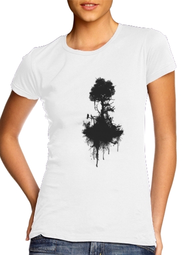 T-Shirt Manche courte cold rond femme L'arbre du pendu