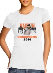 T-Shirt Manche courte cold rond femme MLB Stars: Madison Bumgarner - Giants San Francisco