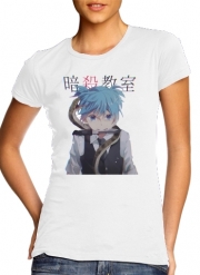 T-Shirt Manche courte cold rond femme Nagisa shiota fan art snake