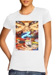 T-Shirt Manche courte cold rond femme Naruto Evolution