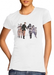 T-Shirt Manche courte cold rond femme Naruto x Hinata