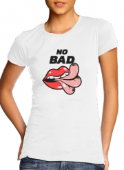 T-Shirt Manche courte cold rond femme No Bad vibes Tong