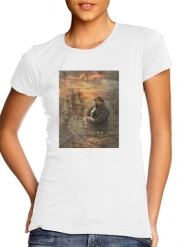 T-Shirt Manche courte cold rond femme Outlander Collage