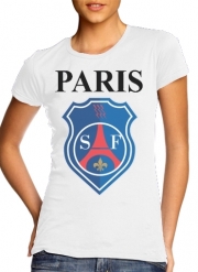 T-Shirt Manche courte cold rond femme Paris x Stade Francais