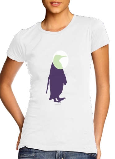 T-Shirt Manche courte cold rond femme Penguin