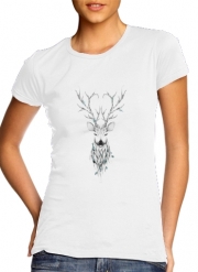 T-Shirt Manche courte cold rond femme Poetic Deer