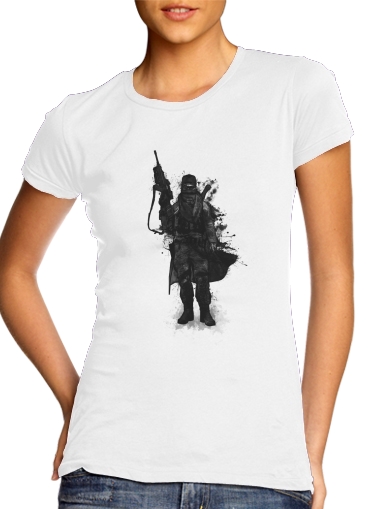 T-Shirt Manche courte cold rond femme Post Apocalyptic Warrior