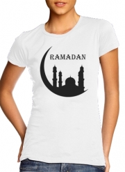 T-Shirt Manche courte cold rond femme Ramadan Kareem Mubarak