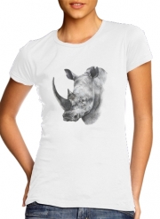 T-Shirt Manche courte cold rond femme Rhino Shield Art