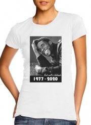 T-Shirt Manche courte cold rond femme RIP Chadwick Boseman 1977 2020