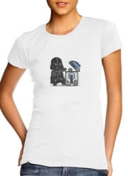 T-Shirt Manche courte cold rond femme Robotic Trashcan