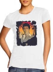 T-Shirt Manche courte cold rond femme Scarface Tony Montana