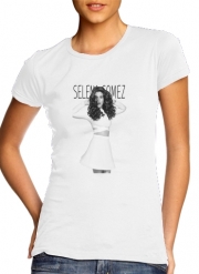 T-Shirt Manche courte cold rond femme Selena Gomez Sexy