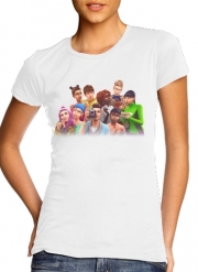 T-Shirt Manche courte cold rond femme Sims 4