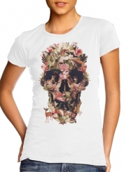 T-Shirt Manche courte cold rond femme Skull Jungle