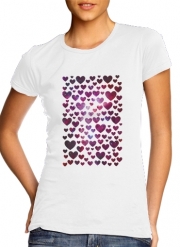 T-Shirt Manche courte cold rond femme Space Hearts