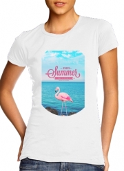 T-Shirt Manche courte cold rond femme Summer