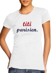 T-Shirt Manche courte cold rond femme titi parisien