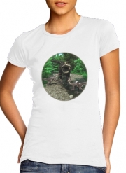 T-Shirt Manche courte cold rond femme Tyrannosaurus Rex 4