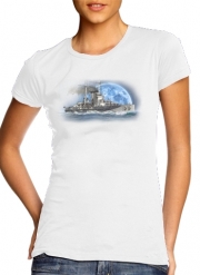 T-Shirt Manche courte cold rond femme Warships - Bataille navale