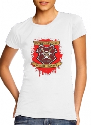T-Shirt Manche courte cold rond femme Zombie Hunter