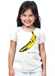 T-Shirt Fille Andy Warhol Banana