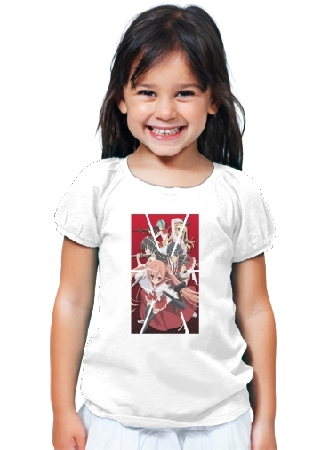 T-Shirt Fille Aria the Scarlet Ammo