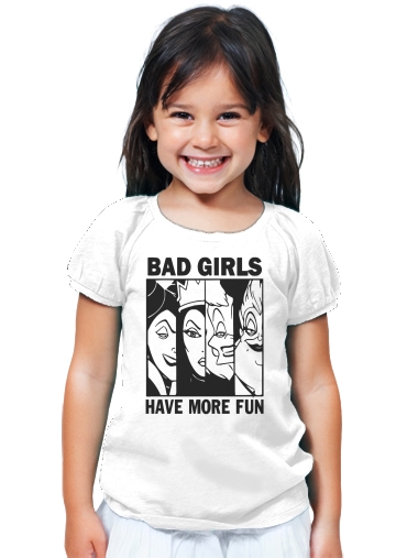 T-Shirt Fille Bad girls have more fun