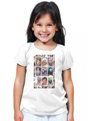 T-Shirt Fille Belmondo Collage