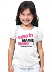 T-Shirt Fille Bientôt Mamie Cadeau annonce naissance