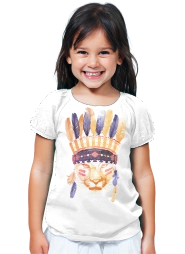 T-Shirt Fille Big chief