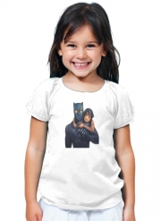 T-Shirt Fille Black Panther x Mowgli
