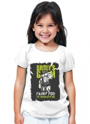 T-Shirt Fille Broly Training Gym