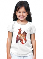 T-Shirt Fille Brother Bear Watercolor