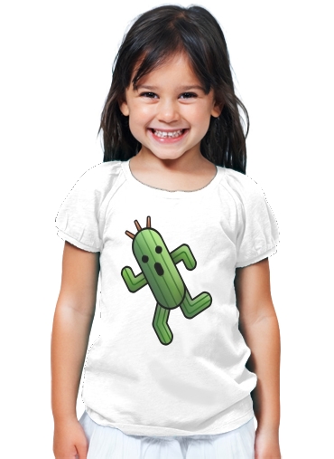 T-Shirt Fille Cactaur le cactus