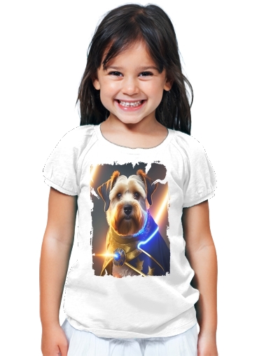 T-Shirt Fille Cairn terrier