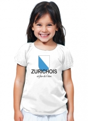 T-Shirt Fille Canton de Zurich