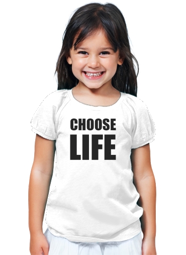 T-Shirt Fille Choose Life