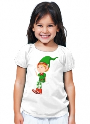 T-Shirt Fille Christmas Elfe