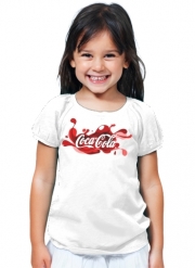 T-Shirt Fille Coca Cola Rouge Classic