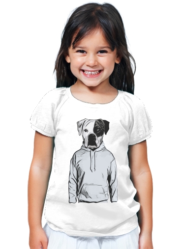 T-Shirt Fille Cool Dog