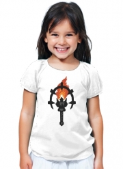 T-Shirt Fille Darkest Dungeon Torch