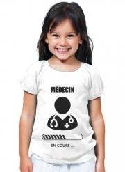 T-Shirt Fille Etudiant médecine en cours Futur médecin docteur