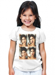 T-Shirt Fille Eva mendes collage
