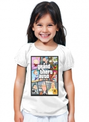 T-Shirt Fille Family Guy mashup GTA
