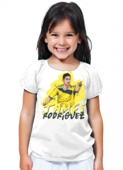 T-Shirt Fille Football Stars: James Rodriguez - Colombia