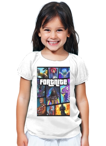 T-shirt Fortnite - Battle Royale Art Feat GTA enfant à petits prix