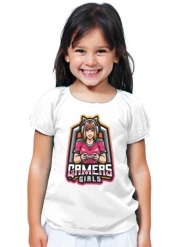 T-Shirt Fille Gamers Girls