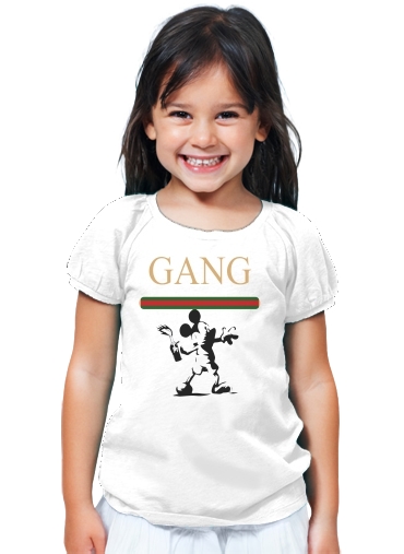 T-Shirt Fille Gang Mouse