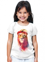 T-Shirt Fille Gym Lion